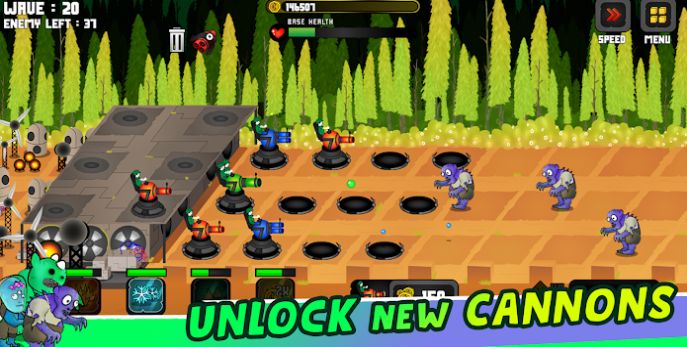 僵尸防御大炮战争游戏最新手机版图3