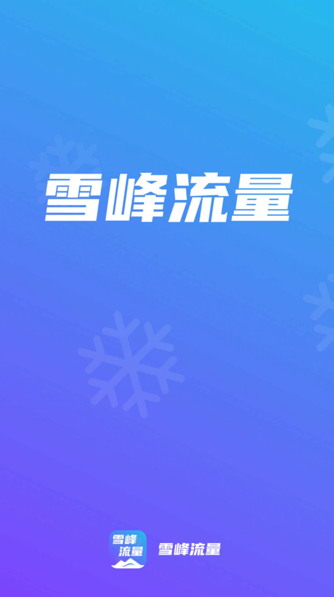雪峰流量手机版图1