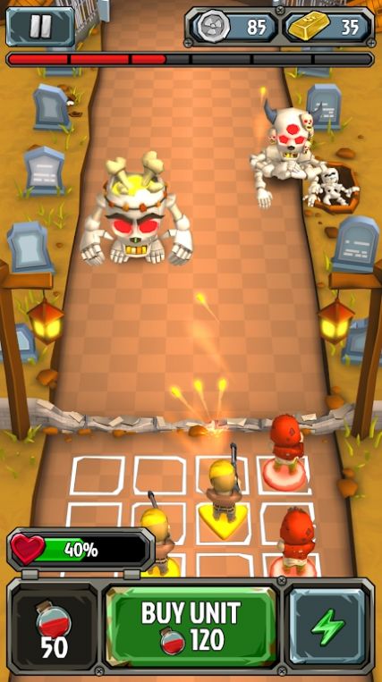 僵尸冲刺塔防御游戏手机版图2