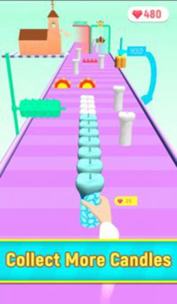 蜡烛堆栈跑酷游戏安卓图3