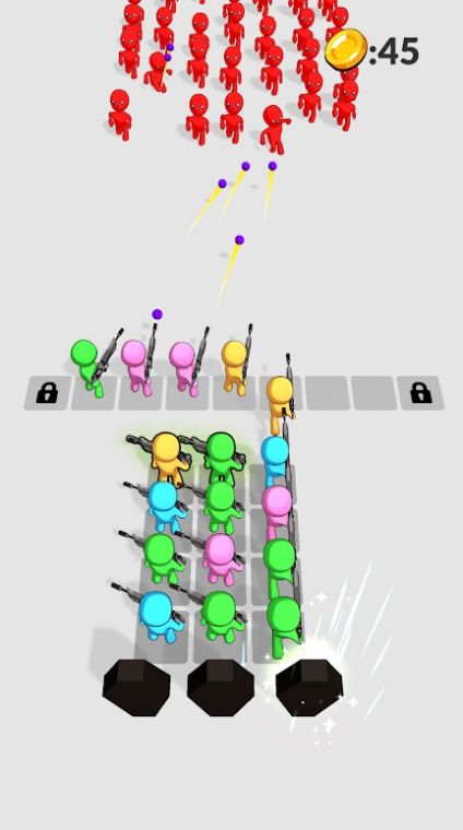 合并火柴人排序射击游戏安卓版图1
