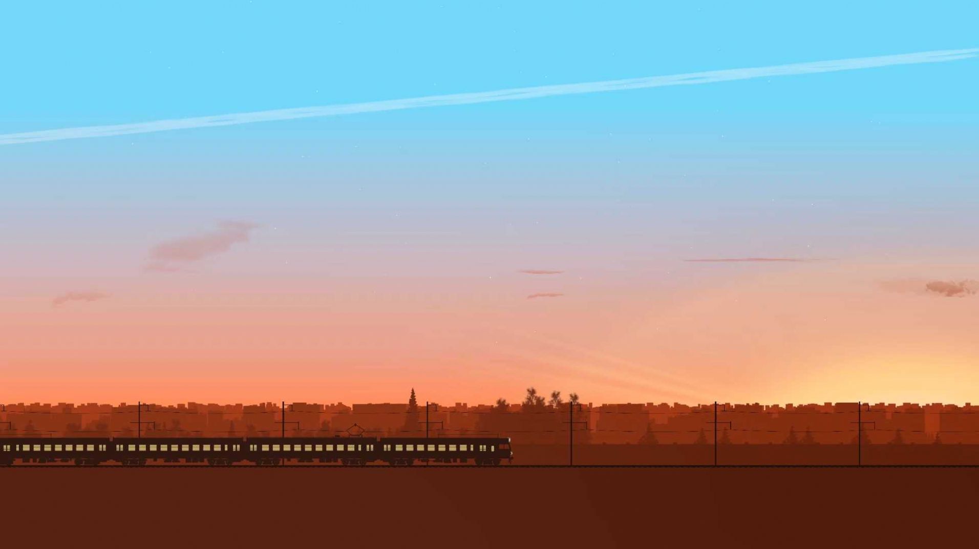 模拟2D电动火车游戏安卓版(2)