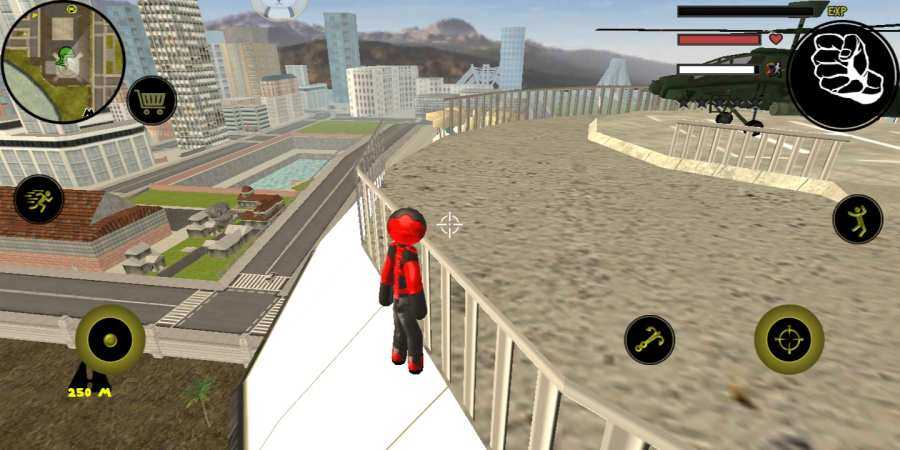 火柴人绳索英雄汉化版(2)