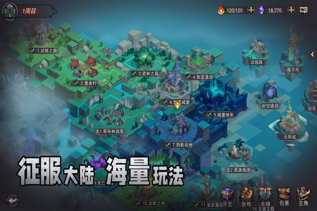 塞勒特大陆正版图3