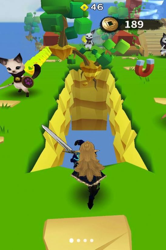 蓝色酷跑大冲刺图3