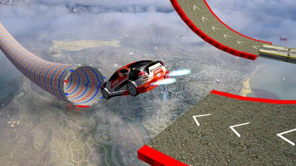 空中极限赛车游戏中文安卓版图1