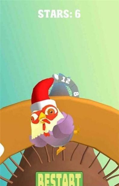 圣诞帽向前冲游戏安卓版图1