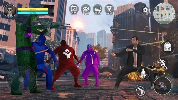 勇闯自由城手机版图2