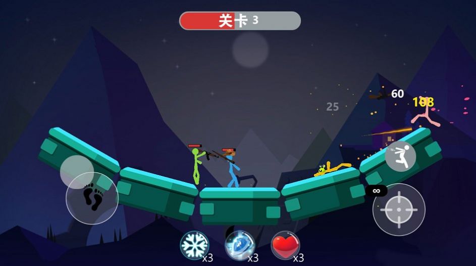 火柴人生存挑战 (3)