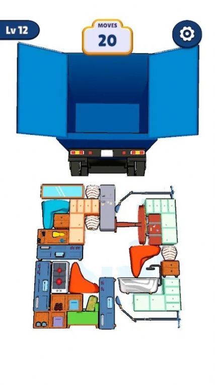 搬迁家具(Moving Out - Puzzle Game)图3