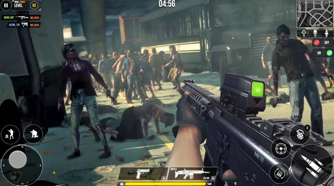 死亡僵尸生存3D游戏(1)