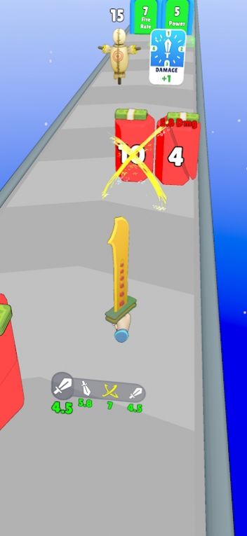 宝剑斜线跑酷游戏手机版图1