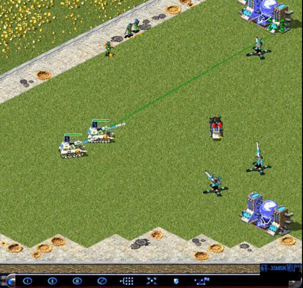 红色警戒2核战争3.0风云再起中文版图1