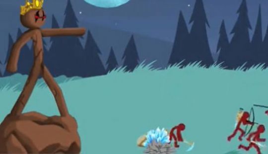 红色火柴人冒险图1