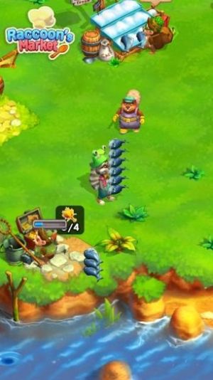 浣熊市场烹饪和农场游戏图3