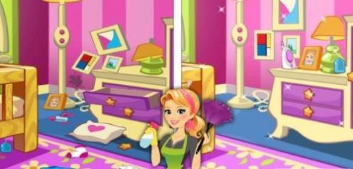 芭比娃娃打扫中文版(2)