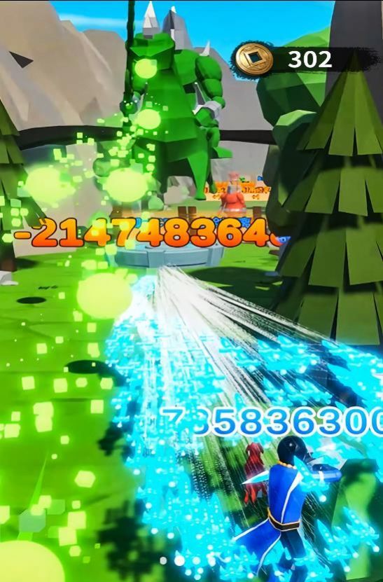 蓝色酷跑大冲刺图2