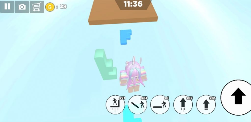 字母乐园跑酷游戏手机版图1