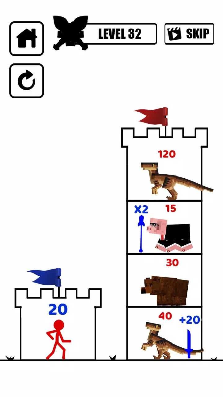 火柴人塔楼战争小游戏免广告最新版 v1.1.7(2)